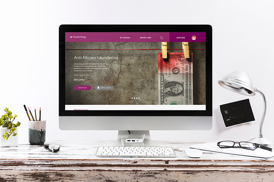 Tiffany Chin - UX Portfolio - Elearning Portal Design Concepts
